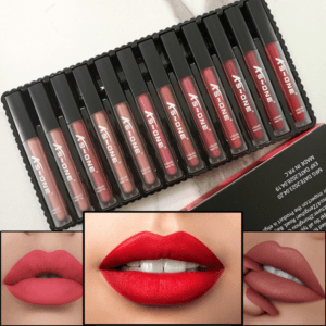 KS-one liquid Matte lip gloss pack 12